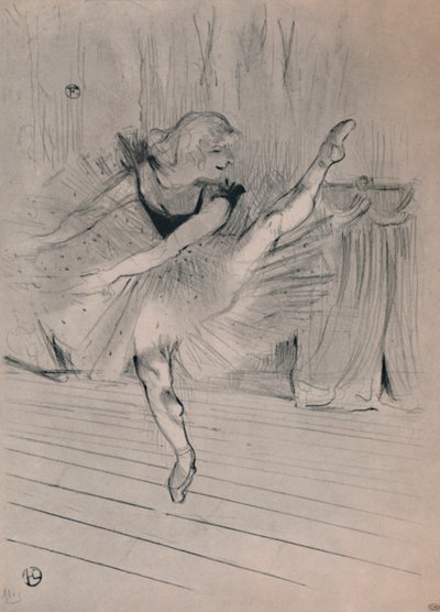 Miss Ida Heath, English Dancer by Henri de Toulouse Lautrec