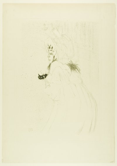 Miss May Belfort Taking a Bow by Henri de Toulouse Lautrec