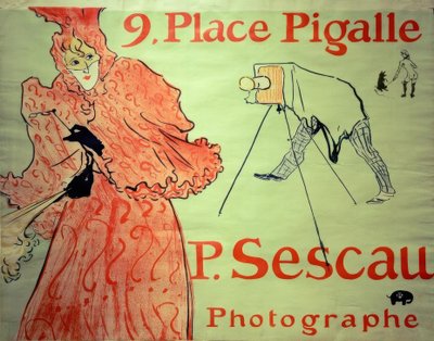 P. Sescau / Photographer by Henri de Toulouse Lautrec
