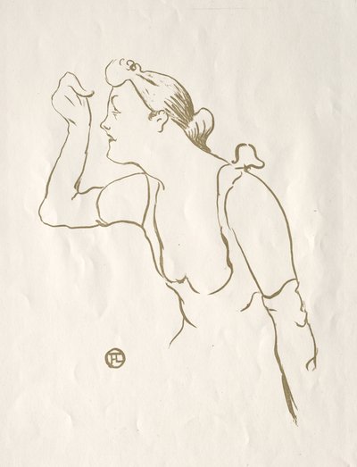 Paula Brébion by Henri de Toulouse Lautrec