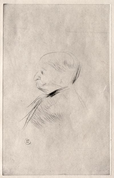 Portrait of Mr. X by Henri de Toulouse Lautrec
