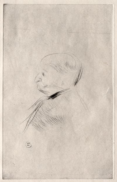 Portrait of M. X., 1898 by Henri de Toulouse Lautrec