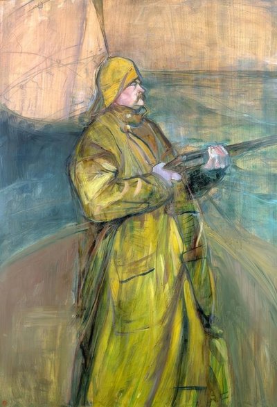 Portrait of Maurice Joyant in the Bay of Somme by Henri de Toulouse Lautrec