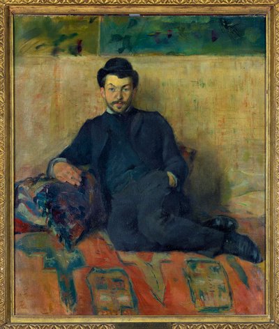 Portrait of Gustave Lucien Dennery by Henri de Toulouse Lautrec