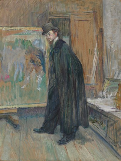 Portrait of Henri Nocq by Henri de Toulouse Lautrec
