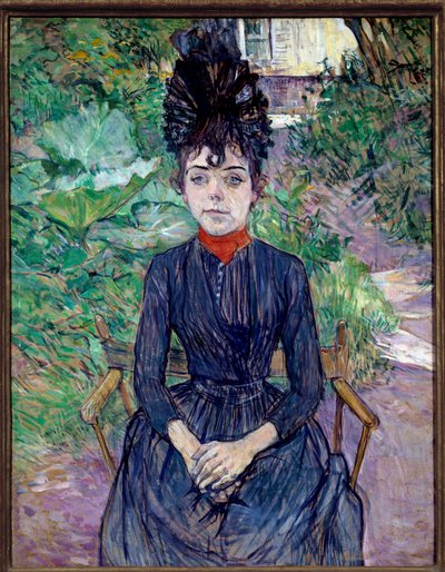 Portrait of Justine Dieuhl by Henri de Toulouse Lautrec