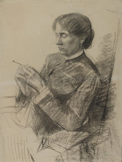 Portrait of Madame la Comtesse Adele de Toulouse-Lautrec, 1882 by Henri de Toulouse Lautrec