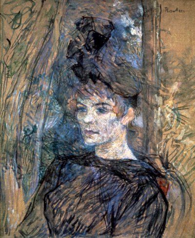 Portrait of Suzanne Valadon by Henri de Toulouse Lautrec