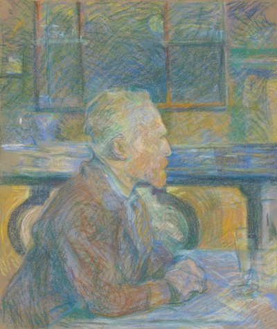 Portrait of Vincent van Gogh by Henri de Toulouse Lautrec