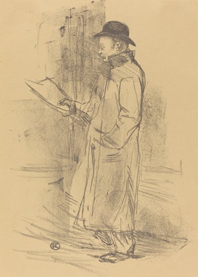 Program for "Benefice Gemier" by Henri de Toulouse Lautrec
