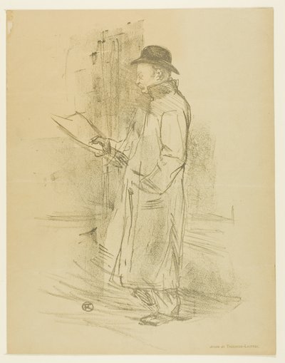 Program for the Gemier Benefit by Henri de Toulouse Lautrec