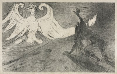 Project for Frontispiece to: At the Foot of Sinai by Henri de Toulouse Lautrec