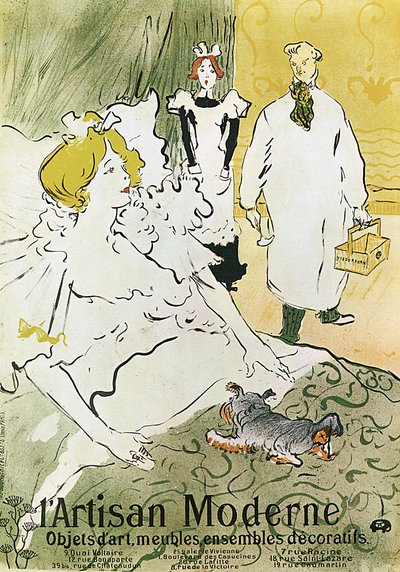 Qui, The Modern Artisan by Henri de Toulouse Lautrec