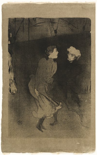 Rehearsal at the Folies-Bergère—Emilenne D
