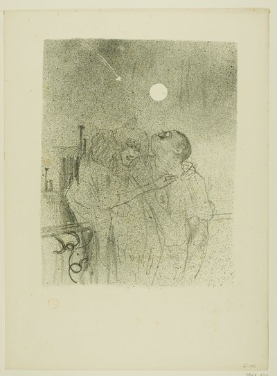 Shooting Stars, from Mélodies de Désiré Dihau by Henri de Toulouse Lautrec