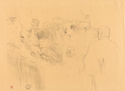 Deposition, 1896 by Henri de Toulouse Lautrec