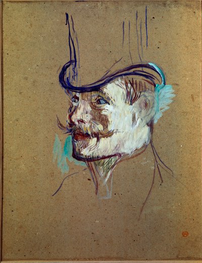 Study for Mr. Warner by Henri de Toulouse Lautrec