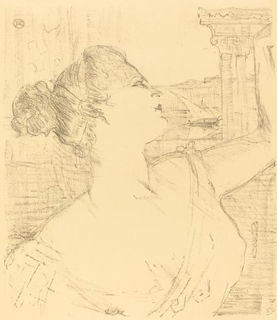 Subra of the Opera? by Henri de Toulouse Lautrec