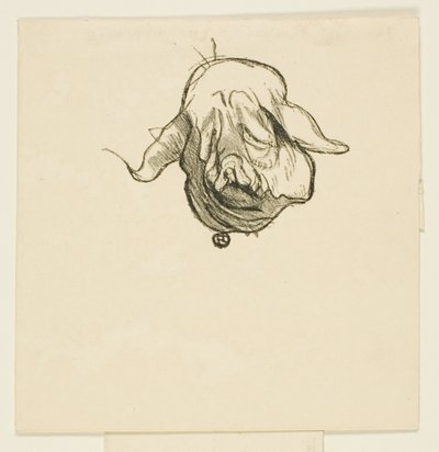 Tailpiece from Au Pied du Sinaï by Henri de Toulouse Lautrec