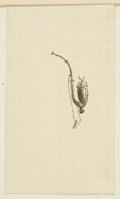 Tailpiece from Au Pied du Sinaï by Henri de Toulouse Lautrec