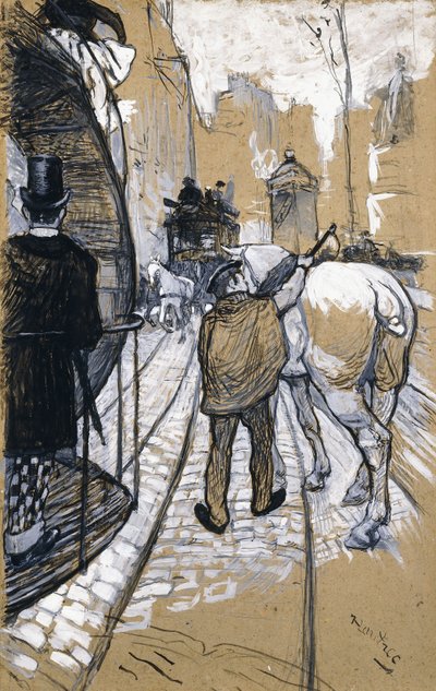 The Coach Driver of the Omnibus Company by Henri de Toulouse Lautrec