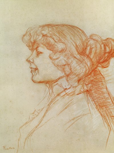 The English Girl at the Star in Le Havre by Henri de Toulouse Lautrec