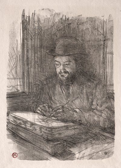 The Good Lithographer by Henri de Toulouse Lautrec