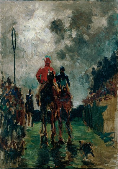 The Jockeys by Henri de Toulouse Lautrec