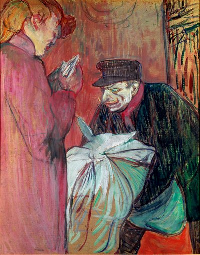 The Laundry of the House by Henri de Toulouse Lautrec