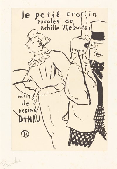 The Little Errand-Girl by Henri de Toulouse Lautrec