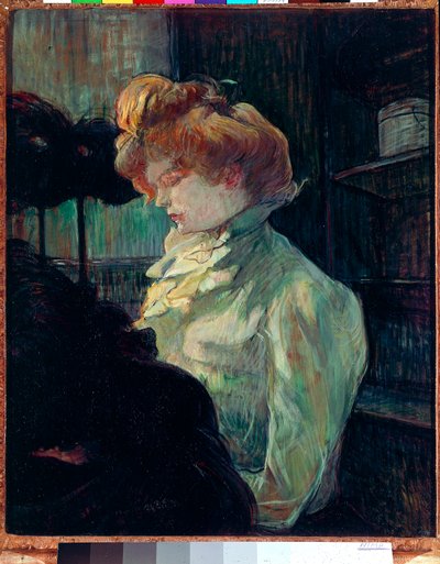 The Modist. Portrait of Madame Louise Blouet by Henri de Toulouse Lautrec