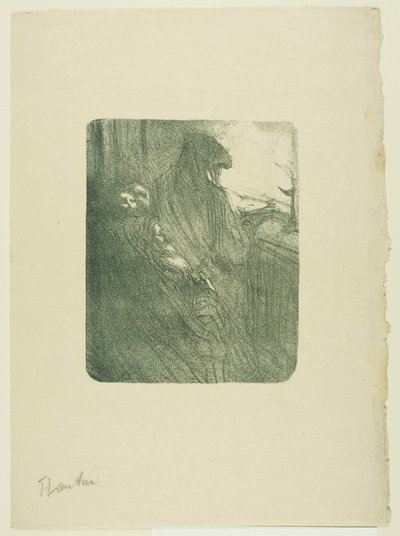 The Old Flirts, from Mélodies de Désiré Dihau by Henri de Toulouse Lautrec
