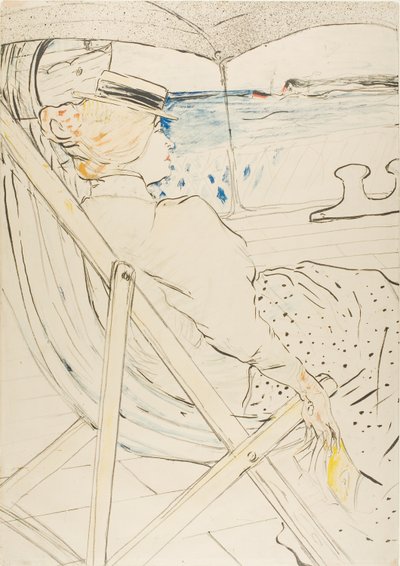 The Passenger in Cabin 54—The Cruise by Henri de Toulouse Lautrec