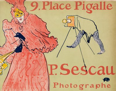 The Photographer Sescau by Henri de Toulouse Lautrec