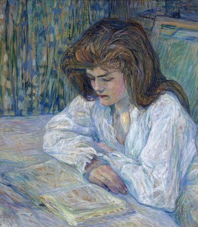 The Reader by Henri de Toulouse Lautrec