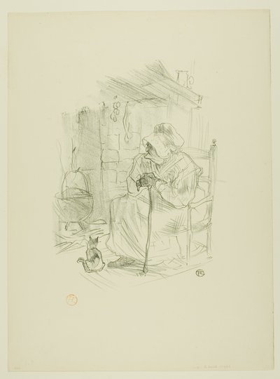 The Secret, from Mélodies de Désiré Dihau by Henri de Toulouse Lautrec