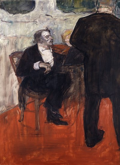 The Violinist Dancla by Henri de Toulouse Lautrec