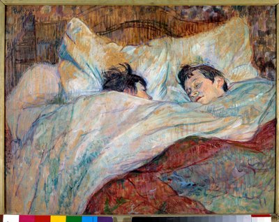 The Bed by Henri de Toulouse Lautrec