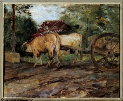 The oxen under the yoke by Henri de Toulouse Lautrec