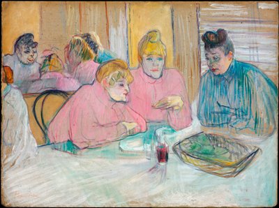 These Ladies in the Refectory by Henri de Toulouse Lautrec