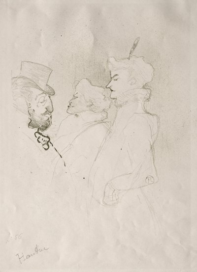 Why Not? Once Does Not Constitute a Habit by Henri de Toulouse Lautrec