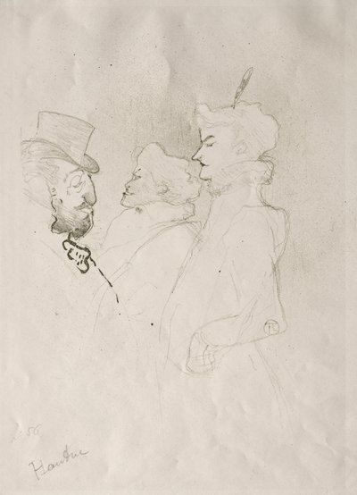 Why Not Once Does Not Constitute a Habit by Henri de Toulouse Lautrec