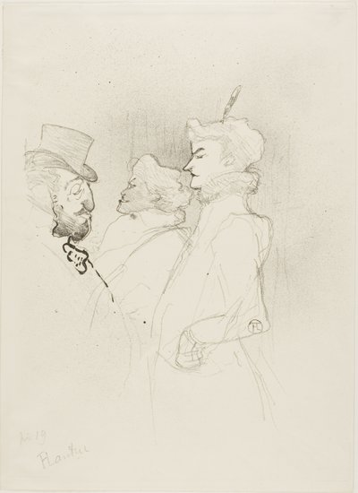Why Not?... Once Does Not Count by Henri de Toulouse Lautrec