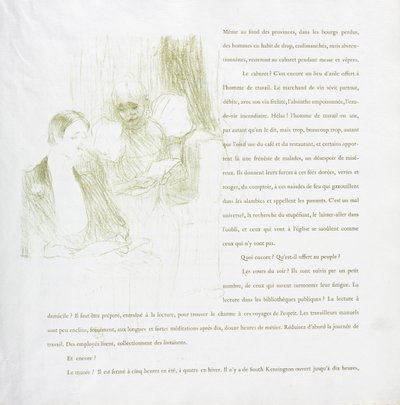 Yvette Guilbert-French Series: No. 8, 1894 by Henri de Toulouse Lautrec