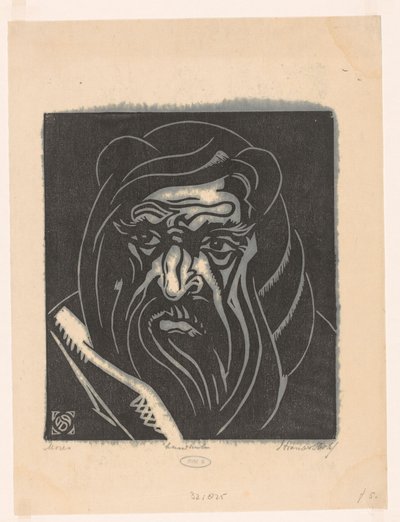 Moses by Henri van der Stok (signed by artist)