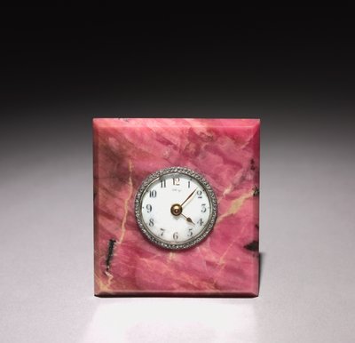 Clock, firm of Peter Carl Fabergé (1846-1920), after 1903 by Henrik Wigstrom