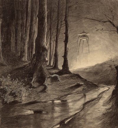 Martian in the Forest by Henrique Alvim Correa