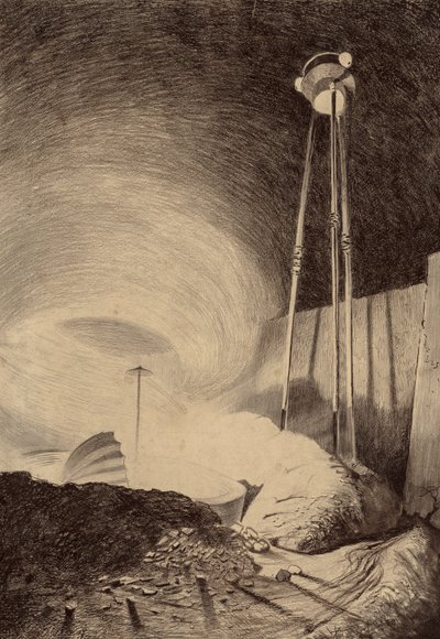 Martians Viewing Vapor Cloud by Henrique Alvim Correa