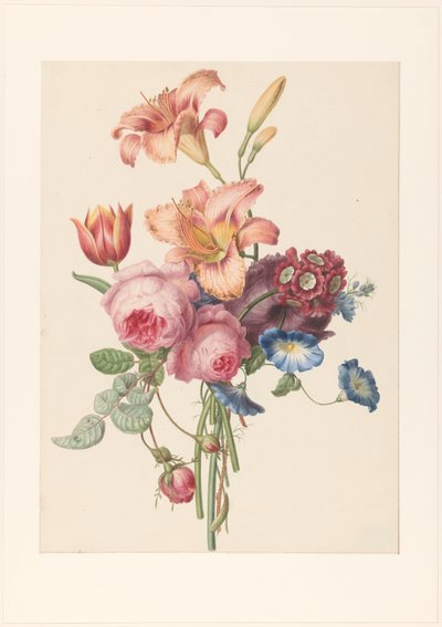 A Bouquet by Henriëtte Geertruida Knip