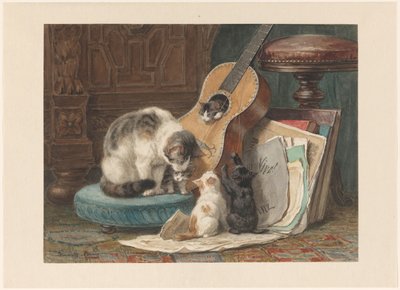 The Musicians by Henriëtte Ronner